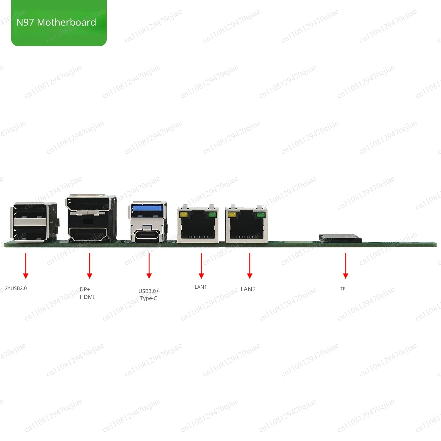 SZBOX N97 NAS Motherboard - In - Mini Itx Dual 2.5G Nas Motherboard recension och pris